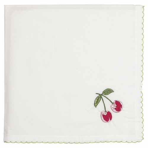 салфетка cherry red w/embroidery в Саранске