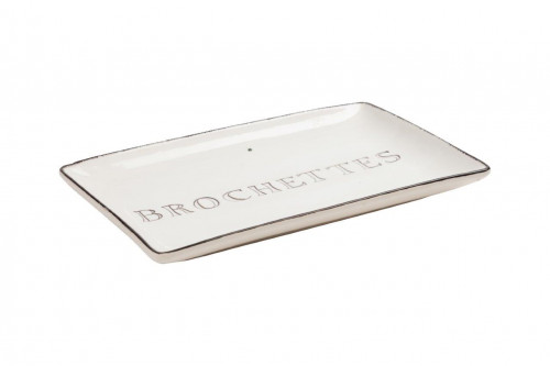 декоративное блюдо brochettes white в Саранске