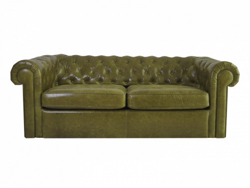 диван chesterfield прямой оливковый в Саранске