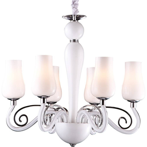подвесная люстра arte lamp biancaneve a8110lm-6wh в Саранске