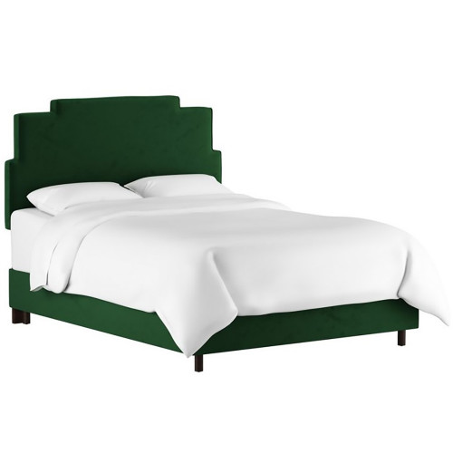 кровать двуспальная 160х200 зеленая paxton emerald velvet в Саранске