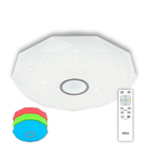 потолочный светодиодный светильник citilux диамант cl71360rgb в Саранске