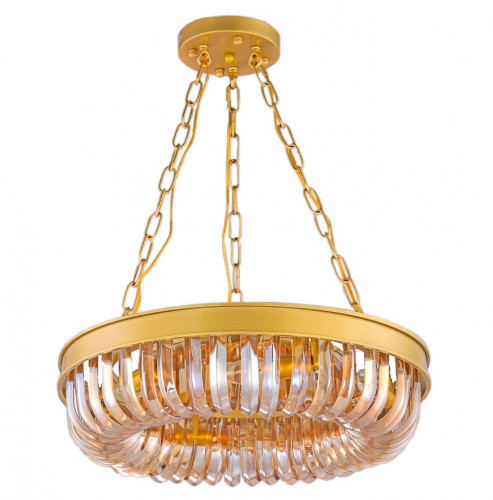люстра terra gold amber d80 бронза, стекло янтарного цвета в Саранске