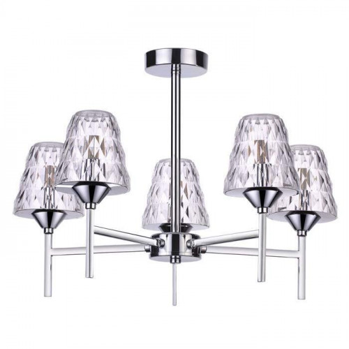 потолочная светодиодная люстра lumion gerana 3598/30cl хром в Саранске
