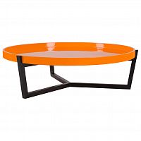 стол журнальный black orange hf16044 оранжевый, черный в Саранске