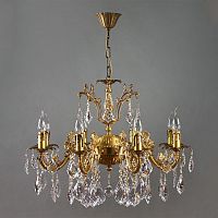 подвесная люстра ambiente granada 2118/8 ab new leaf в Саранске