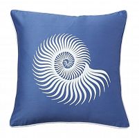 подушка с морской раковиной sea shell diamond-blue в Саранске