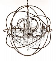 люстра foucault's orb crystal d75 антик (темная) коричневая в Саранске