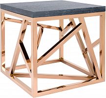 стол журнальный geometric графит, золото коричневый в Саранске