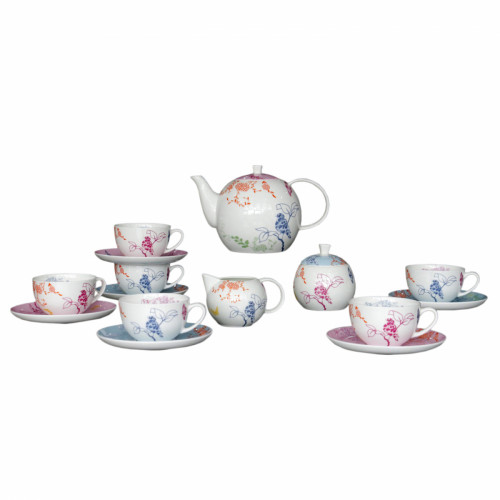 чайный сервиз sienna 17 pcs tea set в Саранске