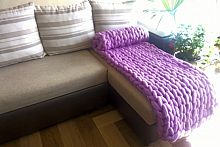 плед нежность фиолетовый малый в Саранске