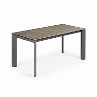 стол atta 160 (220)x90 антрацит, porcela vulcano c cc0186vc от la forma (ex julia grup) в Саранске