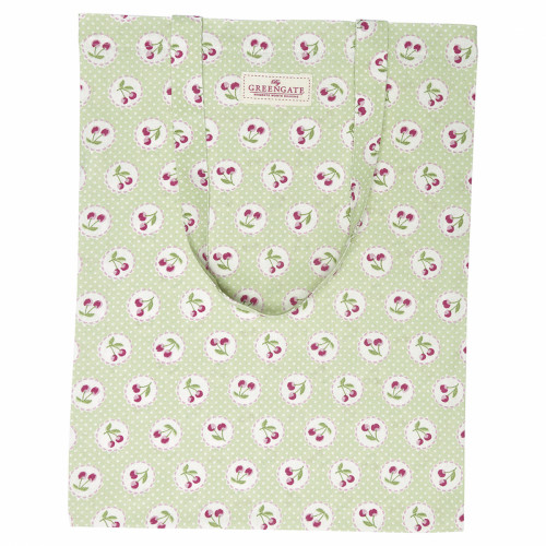 сумка хлопковая cherry berry p.green в Саранске