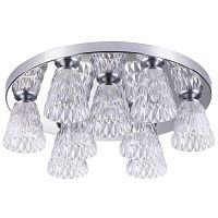 потолочная светодиодная люстра lumion gerana 3621/54cl в Саранске