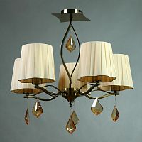 потолочная люстра brizzi bx03203/5 bronze cream в Саранске