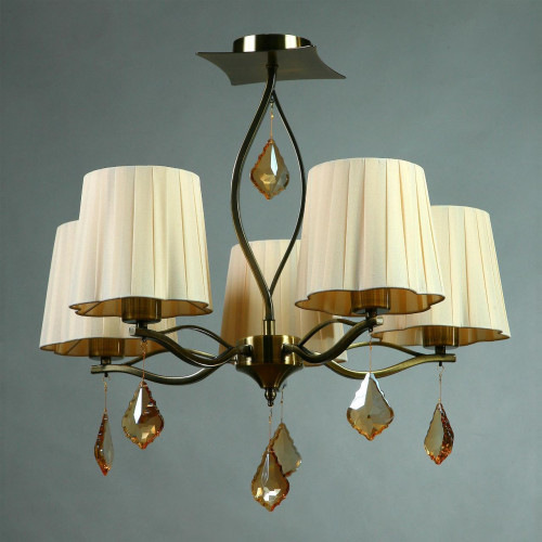 потолочная люстра brizzi bx03203/5 bronze cream в Саранске