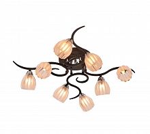 потолочная люстра idlamp raymond 213/8pf-blackchrome в Саранске