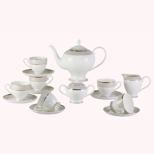 чайный сервиз bianko 17 pcs tea set в Саранске