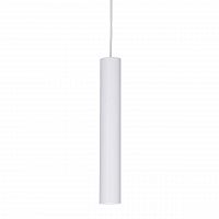 подвесной светодиодный светильник ideal lux ultrathin sp1 small round bianco в Саранске