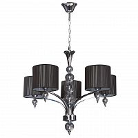 дизайнерская подвесная люстра spot light lyon 5070504 черная в Саранске