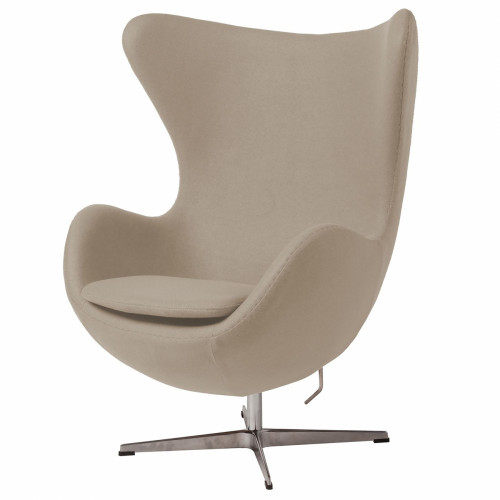 кресло egg chair бежевое в Саранске