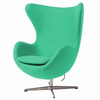 кресло egg chair зеленое в Саранске