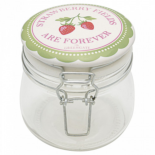 банка стеклянная strawberry pale green в Саранске