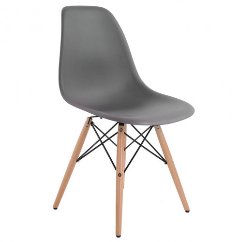 стул деревянный pc-015 серый (eames style) в Саранске