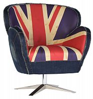 кресло aizek uk flag красное-синее в Саранске
