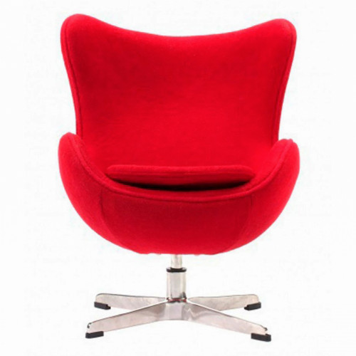 детское кресло egg chair красное в Саранске