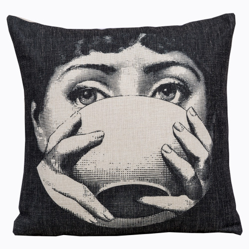 арт-подушка tea time fornasetti в Саранске