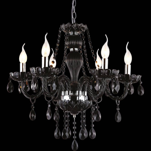 подвесная люстра arte lamp teatro a3964lm-6bk в Саранске