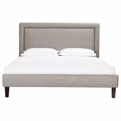 кровать двуспальная 160х200 серая laval upholstered в Саранске