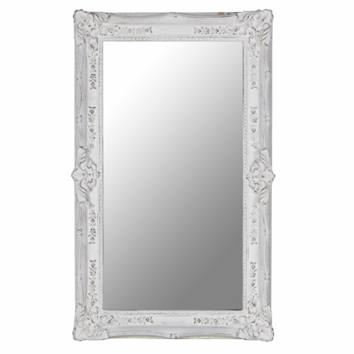 зеркало прямоугольное настенное белое ла-манш distressed chalk white в Саранске