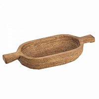 плошка коричневый,ручки ,15*27 в Саранске