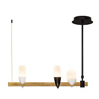 подвесная светодиодная люстра loft it whisper 1028-3bl в Саранске