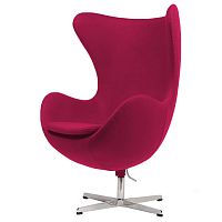 кресло egg chairа малиновое в Саранске