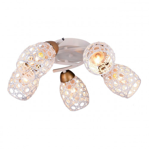 потолочная люстра toplight mavis tl3810x-05wh в Саранске