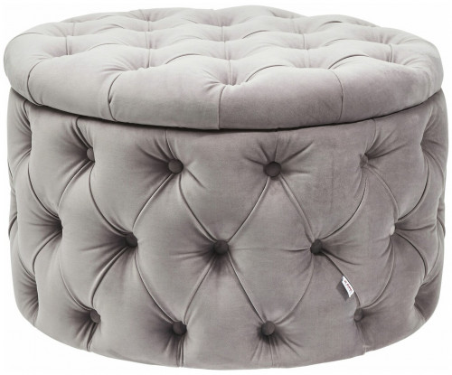 kare design пуф desire, коллекция "желание" 73*46*73, бархат, полиуретан, сосна, серый в Саранске