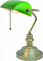 настольная лампа arte lamp banker a2492lt-1ab в Саранске