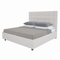 кровать подростковая с мягкой спинкой 140х200 бежевая royal black в Саранске