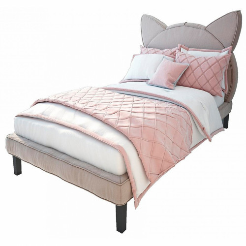 кровать двуспальная 160х200 бежевая kitty в Саранске