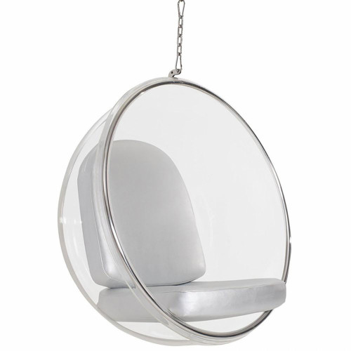 кресло eero aarnio style bubble chair серое в Саранске