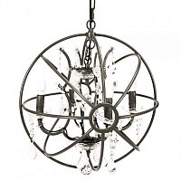 люстра foucault's orb crystal (47*47*64) коричневая в Саранске