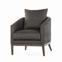 кресло celia chair темно-серое в Саранске