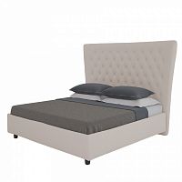 кровать quicksand 90х200 велюр серо-коричневый р в Саранске