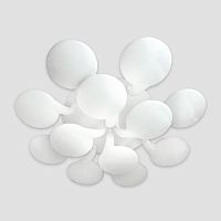 потолочная светодиодная люстра ambrella light orbital cloud fc26/12 wh 432w d1140 в Саранске