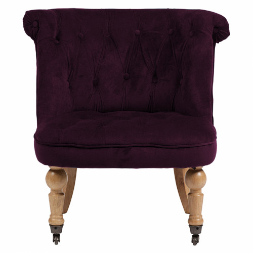 кресло amelie french country chair лиловое в Саранске