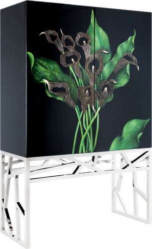 комод dresser hf14017 с рисунком растения в Саранске