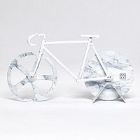 нож для пиццы из нержавеющей стали the fixie, белый мрамор в Саранске